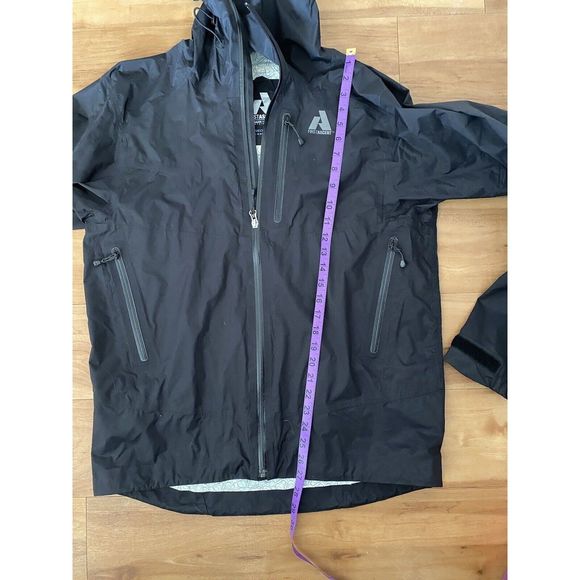 Eddie Bauer Jacket First Ascent Whittaker Weatheredge Men's Black Windbreaker M. - Picture 6 of 7